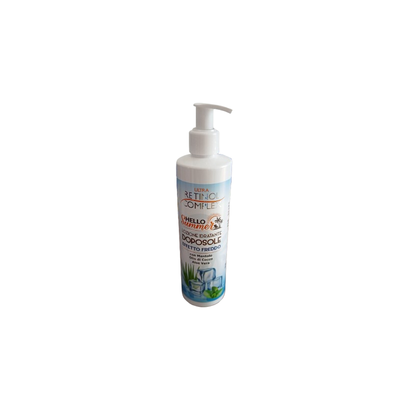 Crema refrescante para después del bronceado