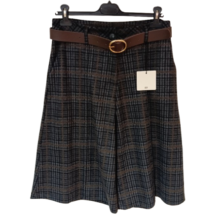 Pantalon corto cuadros