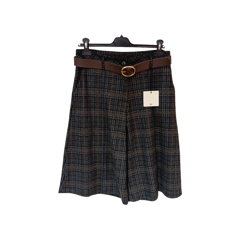 Pantalon corto cuadros