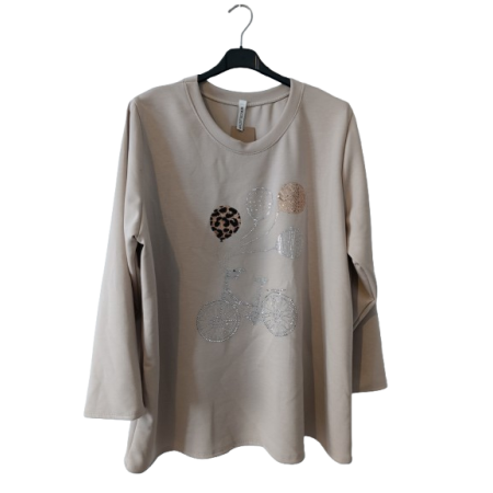 Sudadera Curvy Bici