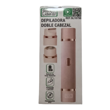 Depiladora doble cabezal